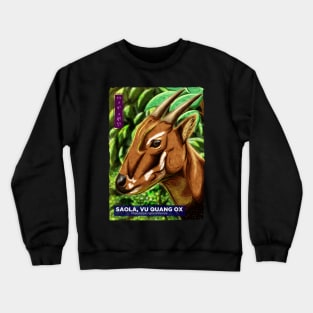 Saola - Black Crewneck Sweatshirt